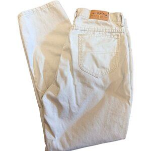 Denim Riders High Rise Straight Leg Khaki Pants Beige 90s Y2K Size 14 Petite